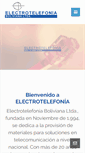 Mobile Screenshot of electrotelefonia.com